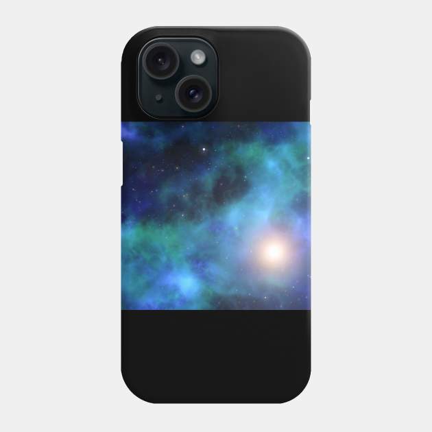 Space Phone Case by NoMonkeyB