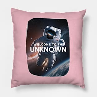 Welcome to the Unknown Pillow