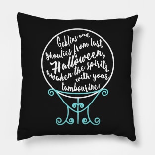 Madame Leota Inspired Crystal Ball Pillow