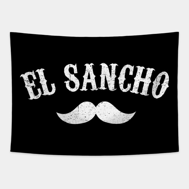 EL SANCHO - latin lover - grunge design Tapestry by verde
