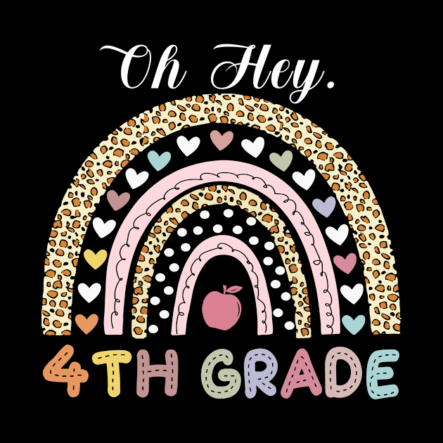 Oh Hey Fourth Grade Back to School by BuzzTeeStore