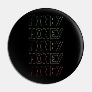 Honey Name Pattern Pin