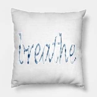 Salty blue (breathe) Pillow