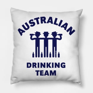 Australian Drinking Team (Booze / Beer / Alcohol / Navy) Pillow