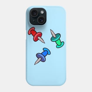 Push pins Phone Case