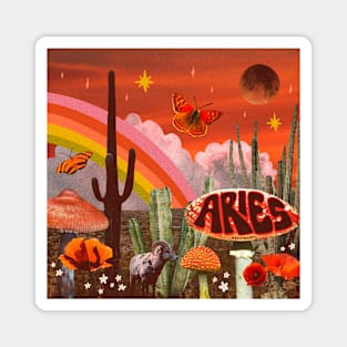 Aries Collage Magnet