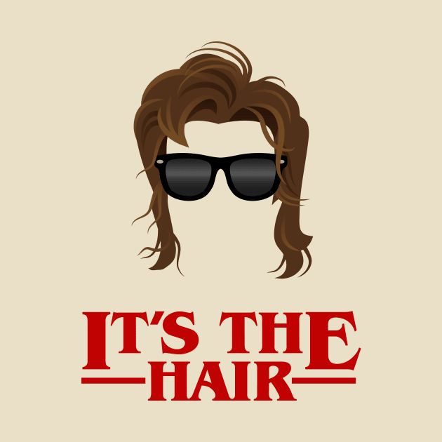 Stranger Things It's the Hair by designedbygeeks