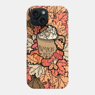 Pumpkin spice latte Phone Case