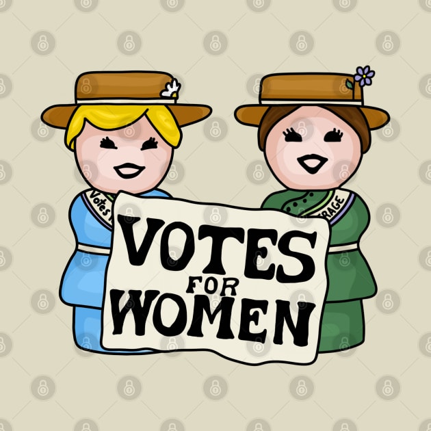 Votes for Women - Little Suffragists by Slightly Unhinged