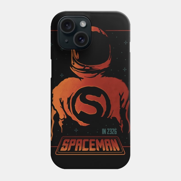 Spaceman in 2326 Phone Case by mrvorana