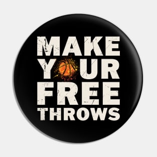 Make your Free Throws Pin