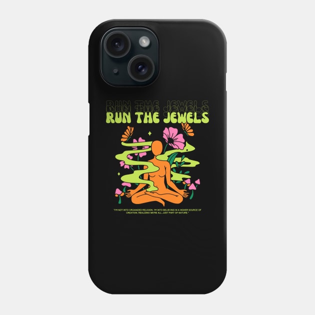 Run The Jewels // Yoga Phone Case by Mamamiyah