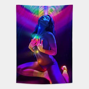 Rainbow Girl 2 Tapestry