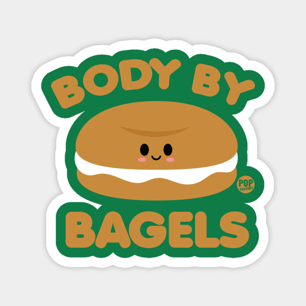 BAGEL Magnet by toddgoldmanart