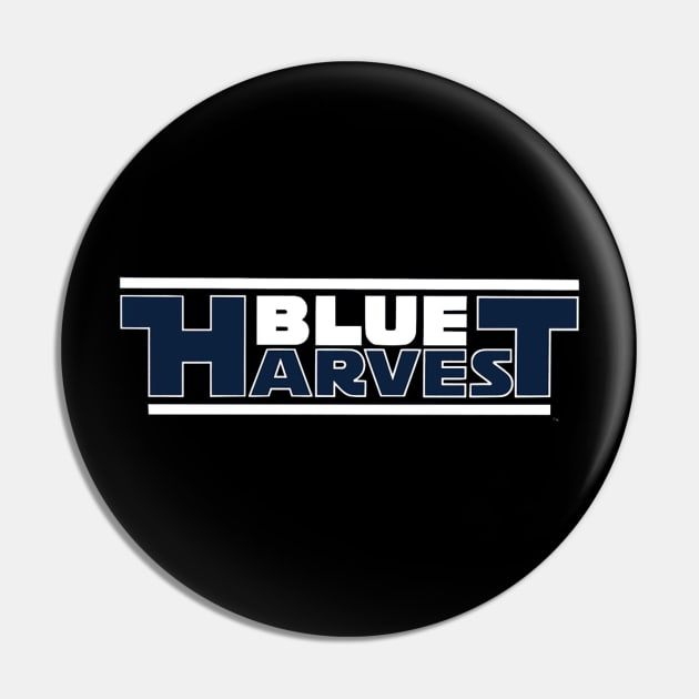 Blue Harvest Pin by That Junkman's Shirts and more!