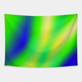 blue green abstract texture artwork Tapestry