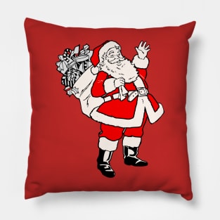 Retro Santa Pillow