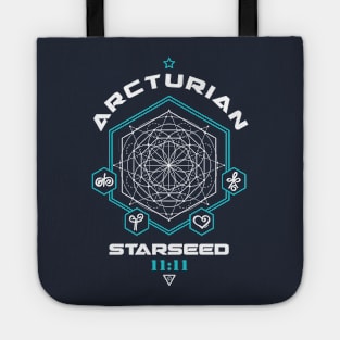 Arcturian Starseed Light Code Sacred Geometry 11:11 Tote