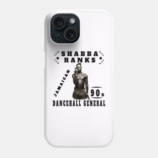 Shabba Ranks Jamaican 90s Dancehall General Jah Rastafari vintage Graphic Tee Hip Hop Poster vintage design, Singer TShirt Sweatshirt T-shirt Phone Case