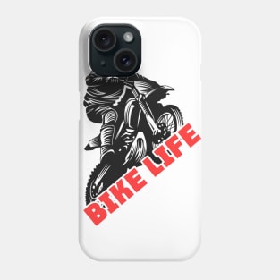 Life Behind Bars Motorcycle Rider Tee Shirt Gift Phone Case