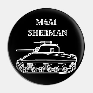 Military Tank Pin