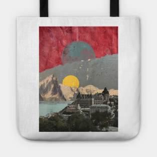 Reunited - Surreal/Collage Art Tote