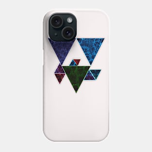 9  abstract triangles Phone Case