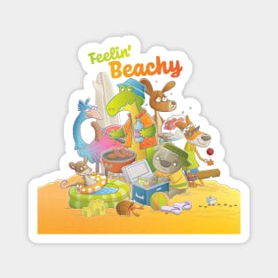 Feelin' Beachy Australia Magnet