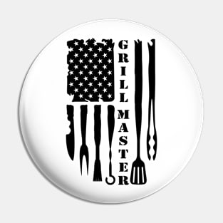 Grilling Tee Shirt Pin