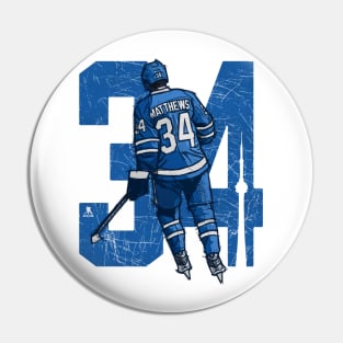 Auston Matthews Toronto Alpha Pin