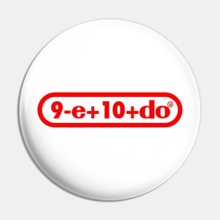 Gamer Math 1 Pin