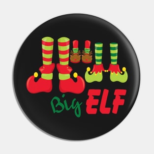 Big Elf for Christmas Pin