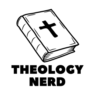 Theology Nerd white bible design clothing T-Shirt