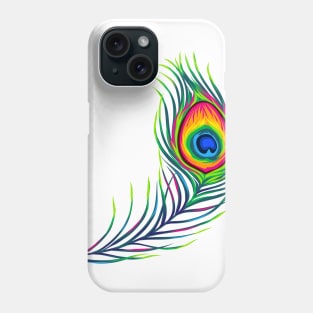 Peacock Feather Phone Case