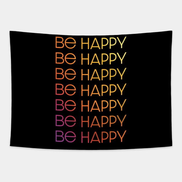 Dixie Damelio - be happy title rainbow | Charli Damelio Hype House Tiktok Tapestry by Vane22april