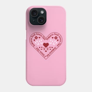 Love Book Club | Romance Book Club | Book themed Phone Case