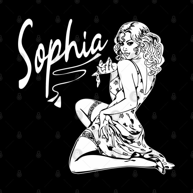 Sophia | Goldengirls |White retro vintage by Nana On Here