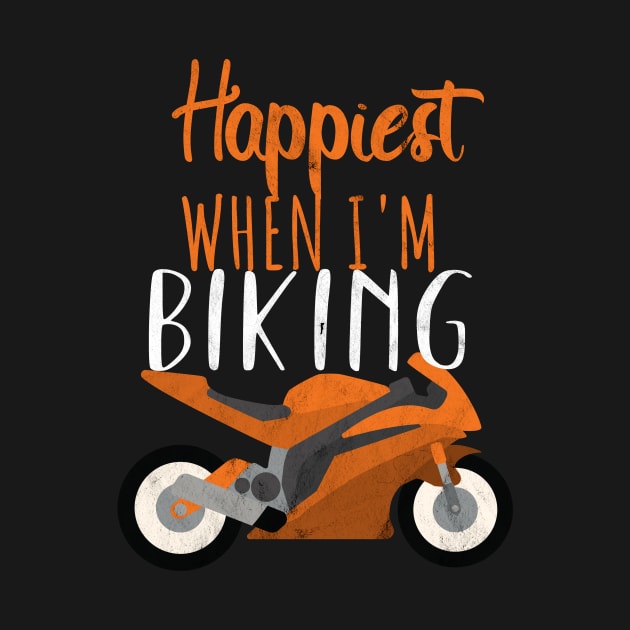 Motorcycle happyest biker by maxcode