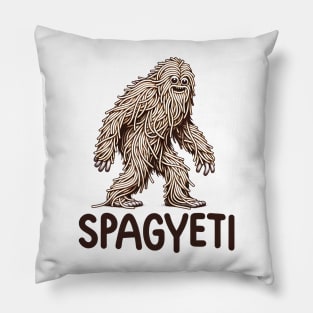 SpagYeti - The Noodle Monster Pillow