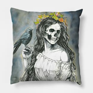 Death of spring Pillow