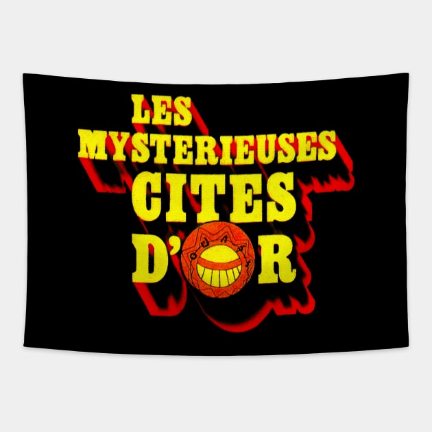 Les Mysterieuses Cites D'Or - The Mysterious Cities of Gold Title Tapestry by MalcolmDesigns