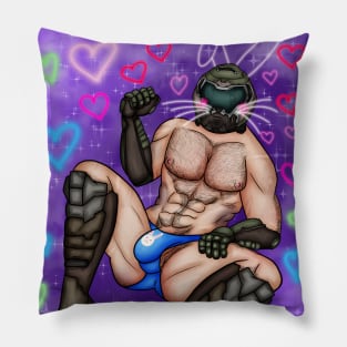 Doomguy Pinup Pillow