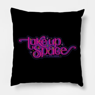 Take Up Space Body-Positive Art (Grape Berry Delight) Pillow