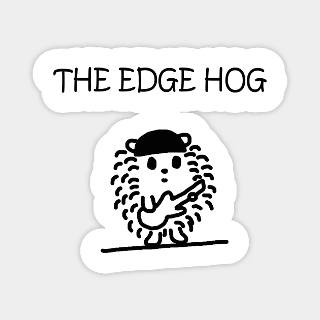 The Edge Hog Magnet by PelicanAndWolf