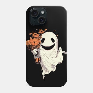 Haunted Autumn flowers Phone Case