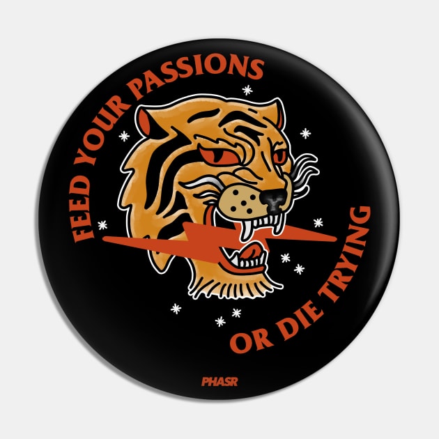 PHASR Traditional Tiger Pin by PHASR