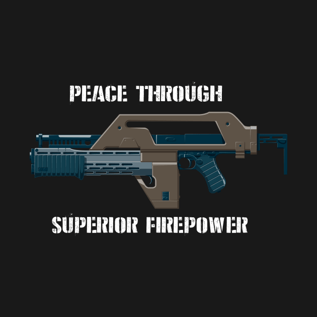 M41A Pulse Rifle - Peace through superior firepower by Staermose