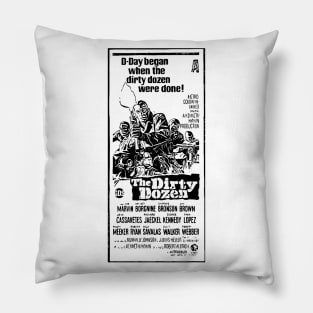 The Dirty Dozen Pillow