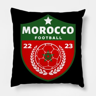 Morocco Football Pillow