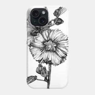 Ink - Hollyhock Phone Case